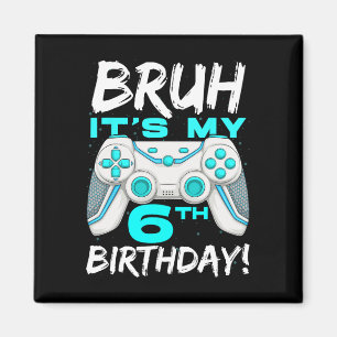 Íman É o meu 6º aniversário 6 anos de idade de jogos de