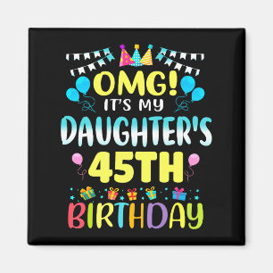 Íman É O Meu Aniversário De 45 Anos Da Minha Filha Doce