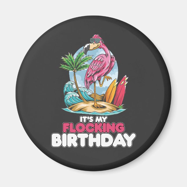 Íman É o Meu Aniversário de Revoada Flamingo (Frente)