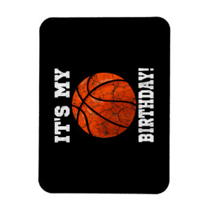 Íman É o meu Aniversário, jogador de basquetebol.