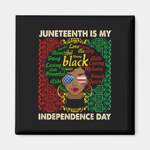 Íman É o meu dia de independência mulheres negras afrod