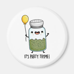 Íman É o Partido Thyme Engraçado Herb Pun