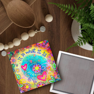 Íman "É o que é" "Magnet de inspirividade