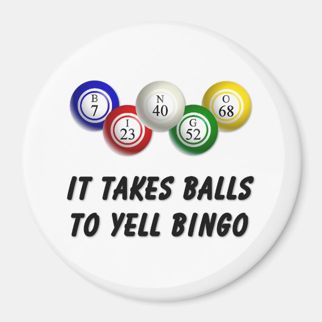 Íman É Preciso Chamar Bingo (Frente)
