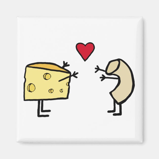 Íman e queijo (Frente)