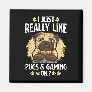 Íman É Realmente Como Pugs E Jogos Ok, Video Game Lov