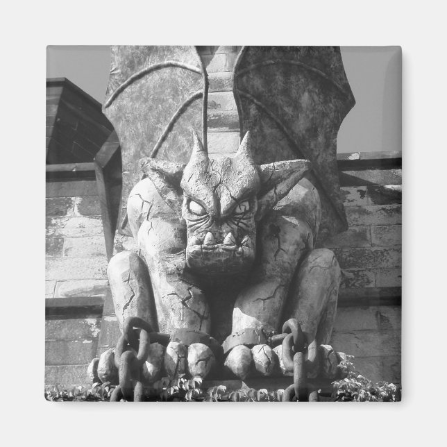 Íman E.S.Caneta. Gargoyle Magnet (Frente)