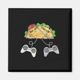 Íman E Tacos Cinco De Mayo Videogame Comida Mexicano Ga