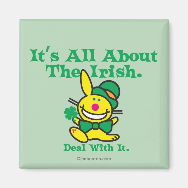 Íman É tudo sobre o irlandês (Frente)