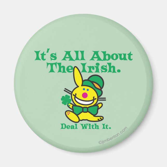 Íman É tudo sobre o irlandês (Frente)