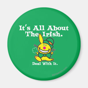 Íman É tudo sobre o irlandês (verde)