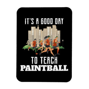 Íman É Um Bom Dia Para Ensinar Paintball