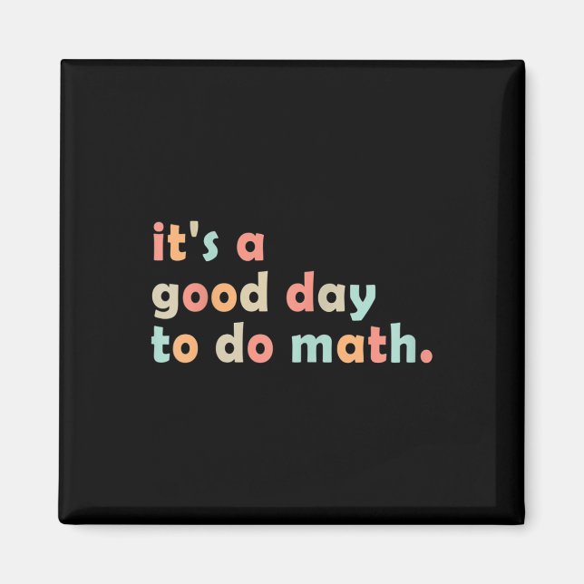 Íman É Um Bom Dia Para Fazer Matemática De Volta às Aul (Frente)