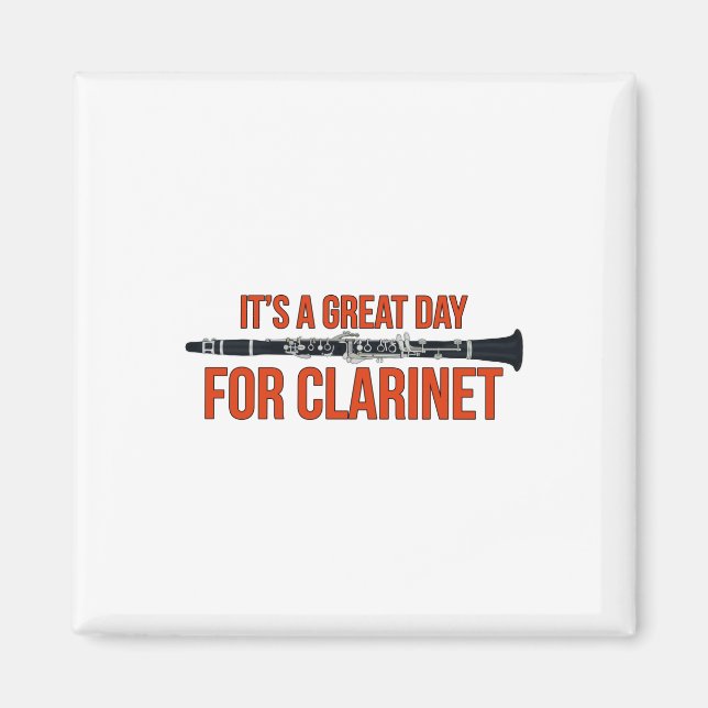 Íman É um dia de Excelente para Clarinet (Frente)