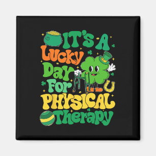 Íman É Um Dia de Sorte para a Terapia Física St Patrick