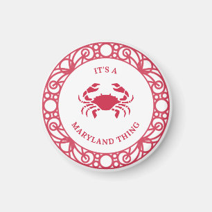 ÍMAN É UM MAGNÉTICO MARYLAND (CRABS)