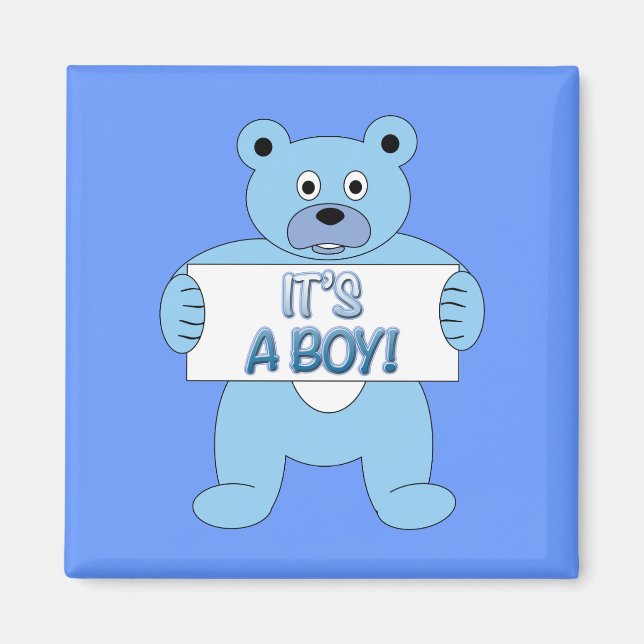 Íman É um Urso Azul (Frente)