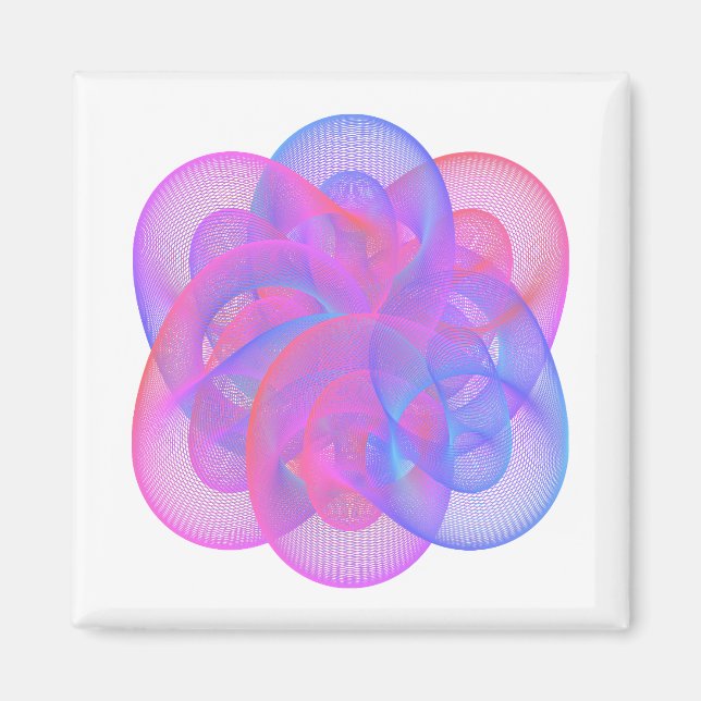 Íman É uma bela figura geométrica. (Frente)