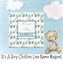 Íman É Uma Linha De Roupas De Menino Nome