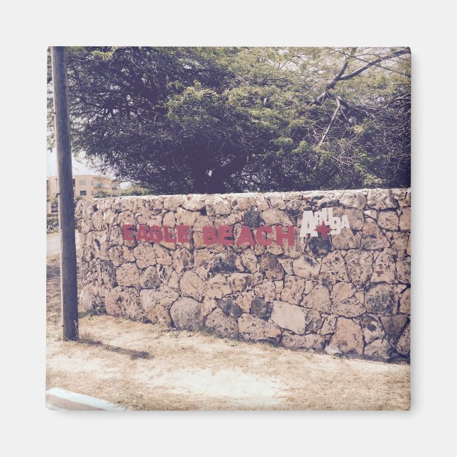 Íman Eagle Beach - 2 Polegadas (Frente)