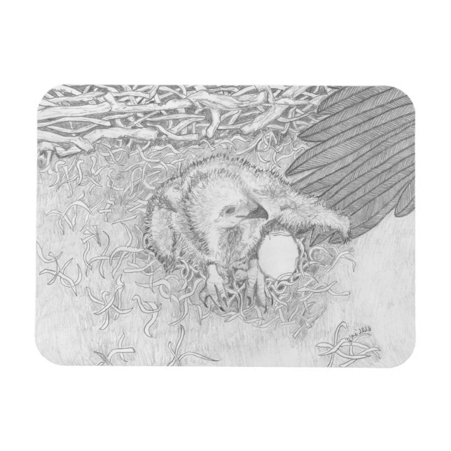 Íman Eagle E14 no Wing Magnet de Ozzie (Horizontal)