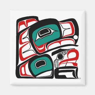 Íman Eagle Magnet - NW Native American Formline Style