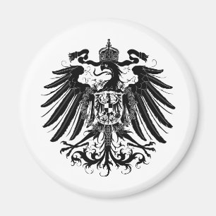 Íman Eagle prussiano preto