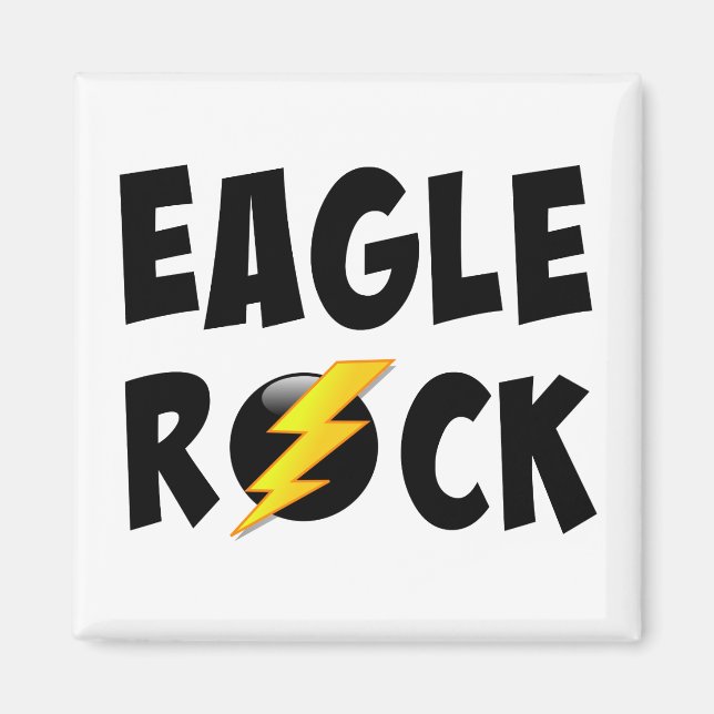 Íman Eagle Rock Lightning Bolt (Frente)