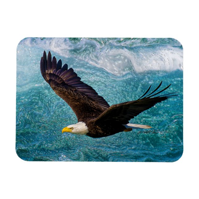 Íman Eagle Sofrendo acima da tempestade (Horizontal)