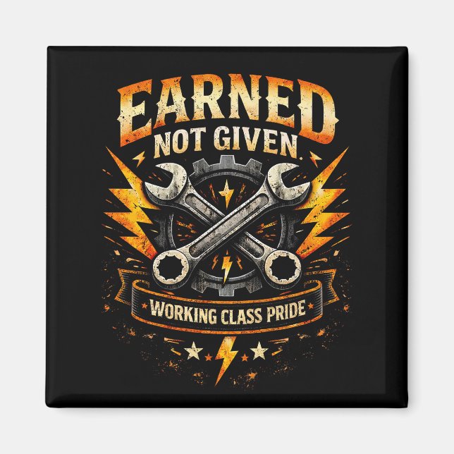 Íman Earned Not Given (Frente)