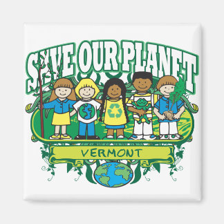 Íman Earth Kids Vermont