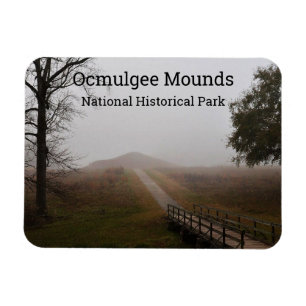 Íman Earth LodgeTrail, Ocmulgee Mounds, Georgia