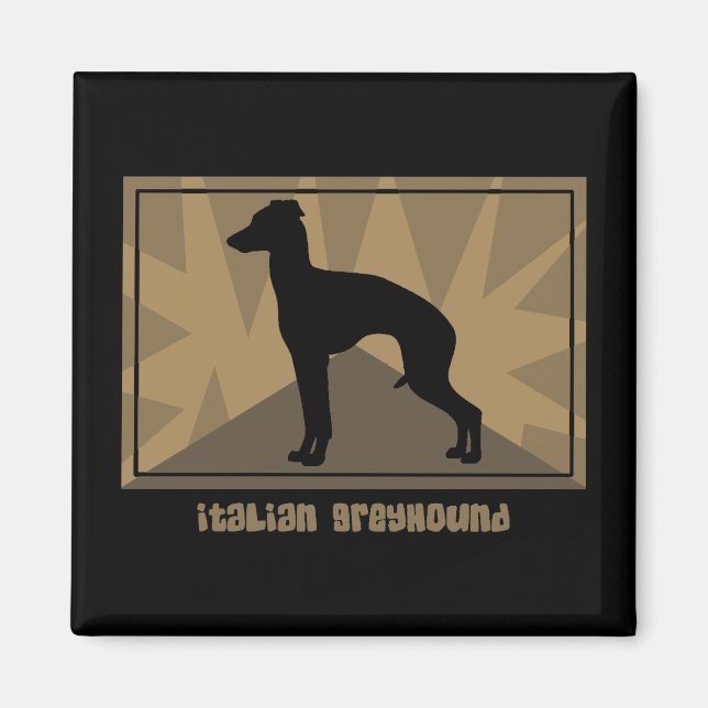 Íman Earthy Italiana Greyhound (Frente)