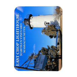 Íman East Chop Lighthouse, Massachusetts Photo Magnet