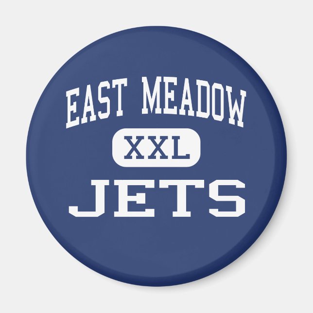 Íman East Meadow - Jets - High - East Meadow Nova Iorqu (Frente)