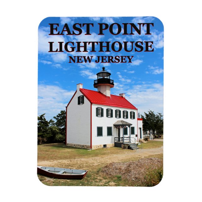 Íman East Point Lighthouse, Magnet Fotográfico de Nova  (Vertical)