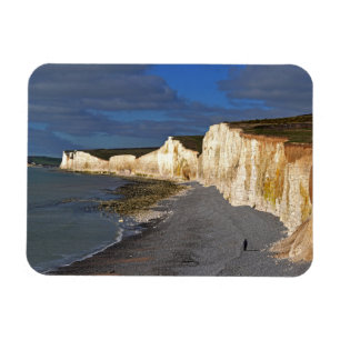 Íman Eastbourne Cliff em East Sussex Inglaterra