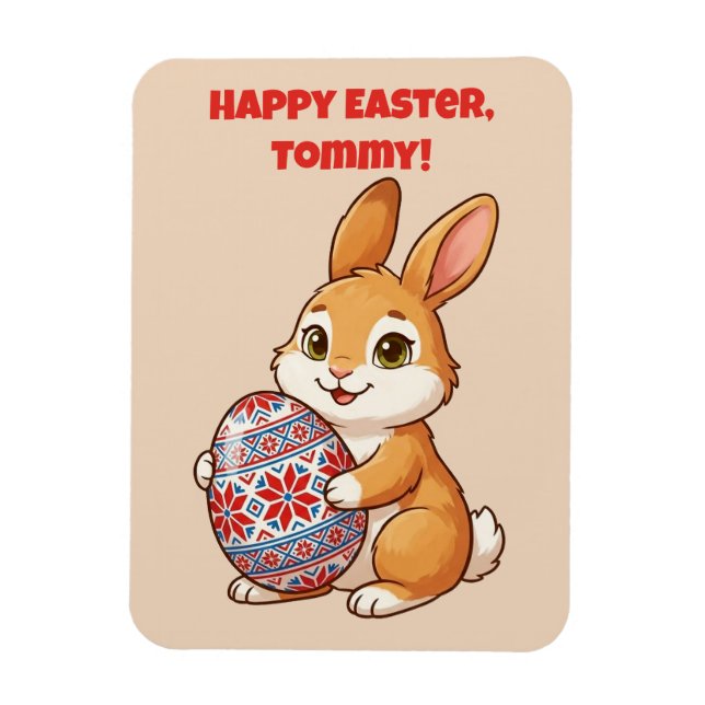 Íman  Easter Bunny Magnet | Vinyl Glossy (Vertical)