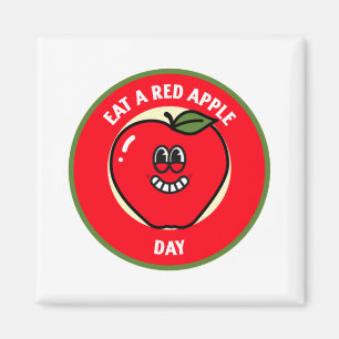 Íman Eat A Red Apple Day