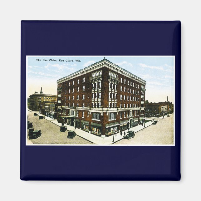 Íman Eau Claire, Wisconsin (Frente)