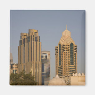 Íman EAU, Dubai. Minarete da mesquita em Al Wasl, com