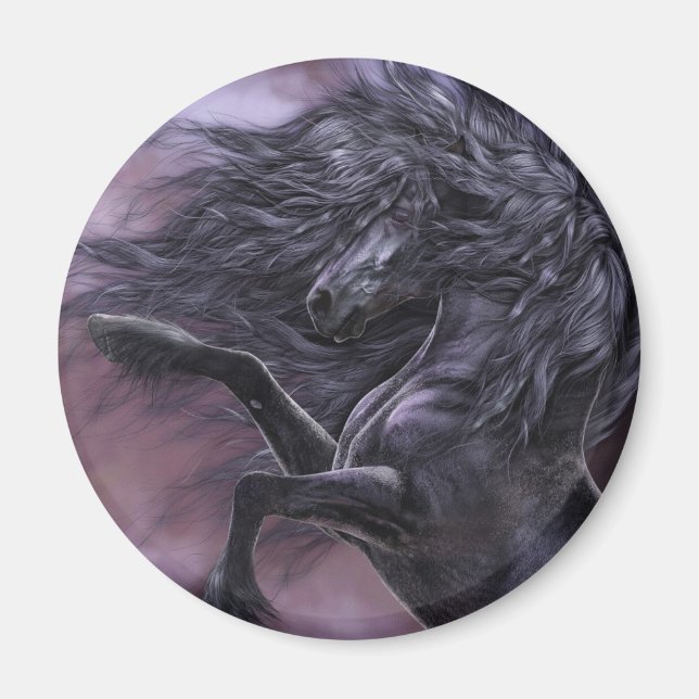 Íman Ebony Fire Magnet (Frente)