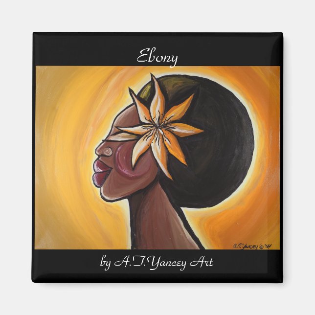 Íman Ebony Magnet (Frente)