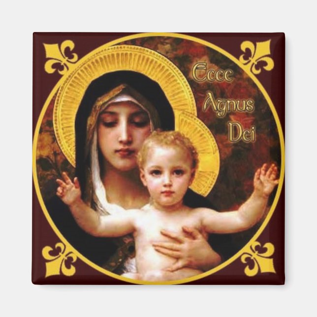 Íman Ecce Agnus Dei (Frente)