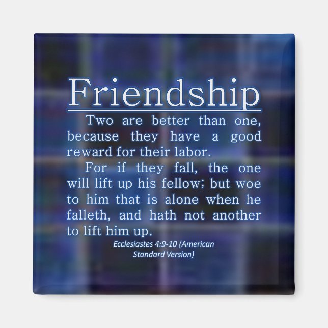 Íman Eclesiastes 4:9-10 (Frente)