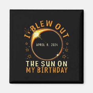 Íman Eclipse Aniversário Eu Espalhei O Sol No Meu Anive