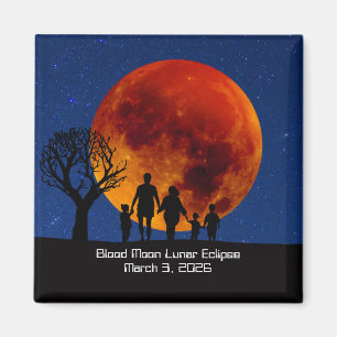 Íman Eclipse Lunar Lua de Sangue 2026