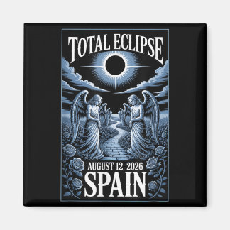 Íman Eclipse Solar 12 de Agosto de 2026 Espanha Design