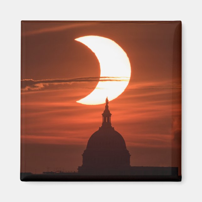 Íman Eclipse Solar 2021 (Frente)