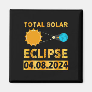 Íman Eclipse Solar 2024 Eclipse Solar Total 4.08.24 7